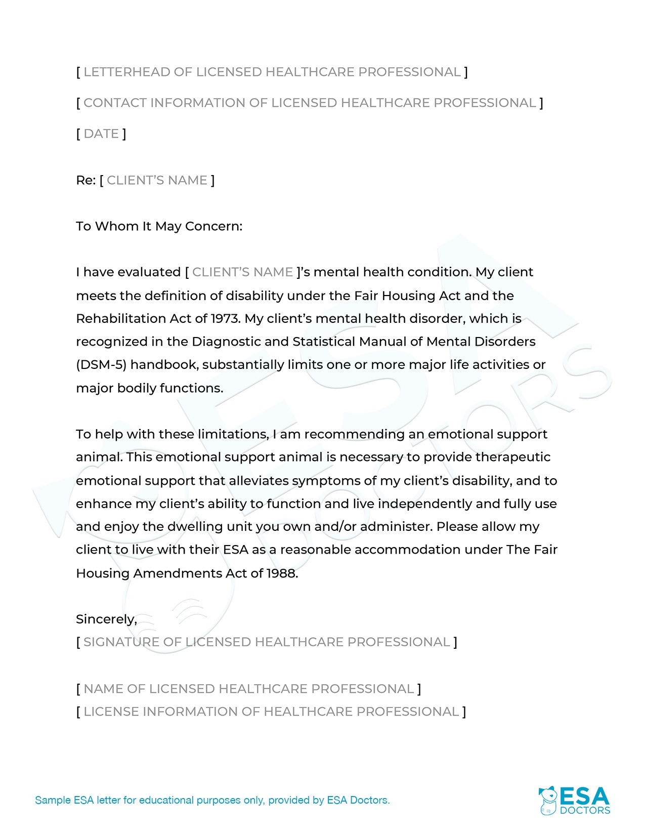 Support Animal Letter Clearance