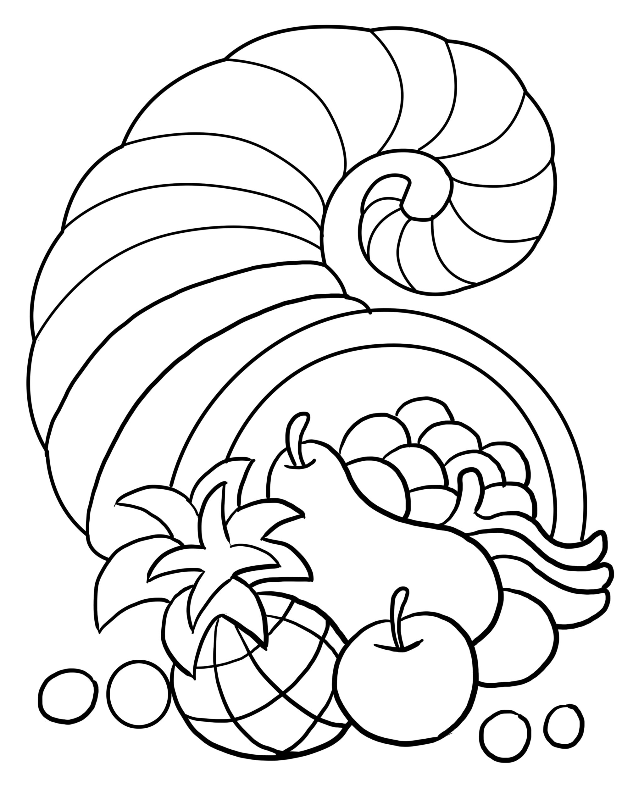 Free Thanksgiving Coloring Sheets Printable