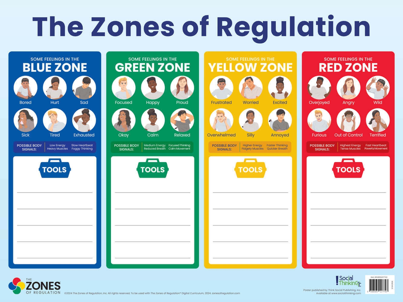 Free Zones Of Regulation Printables