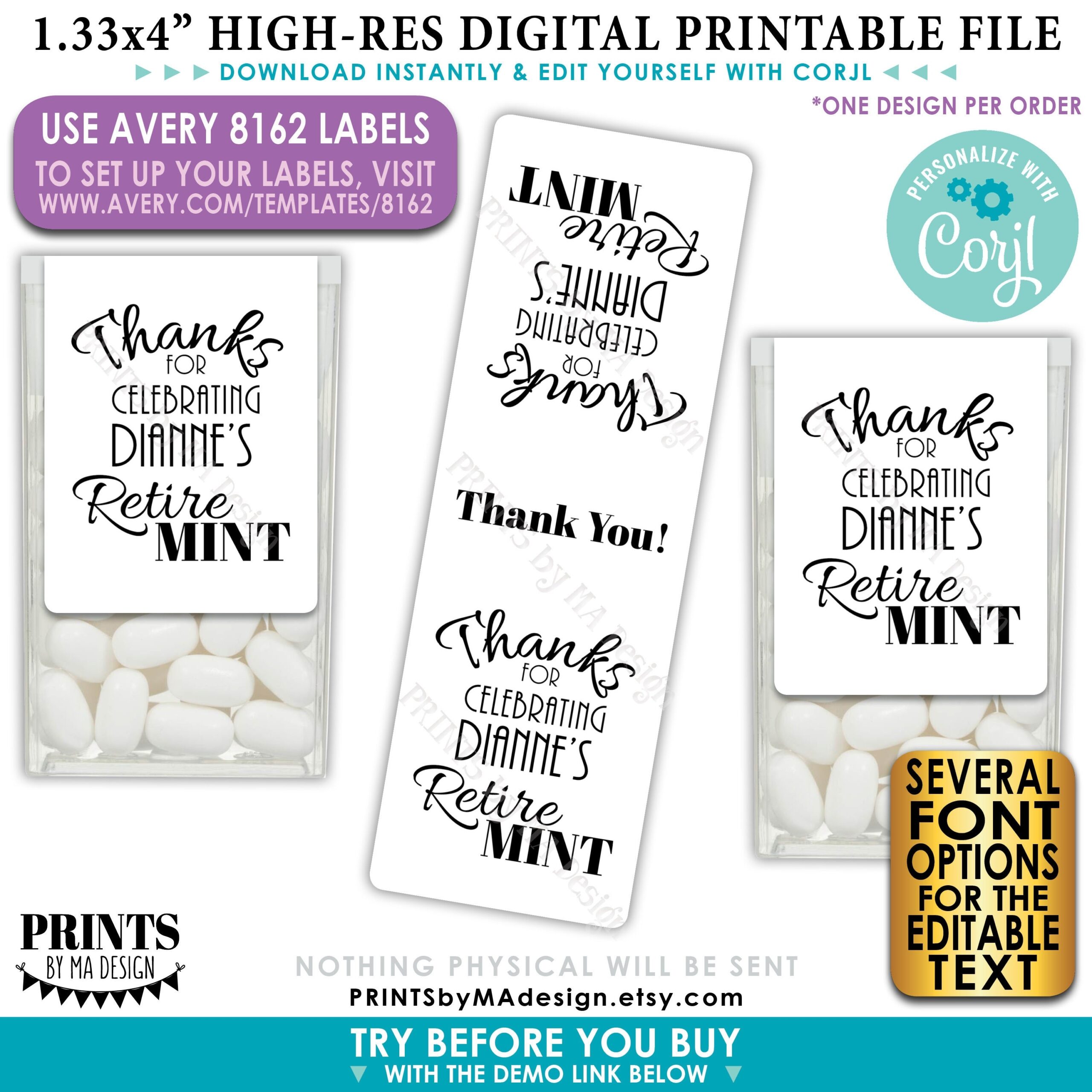 Adult Tic Tac Labels Free Printable