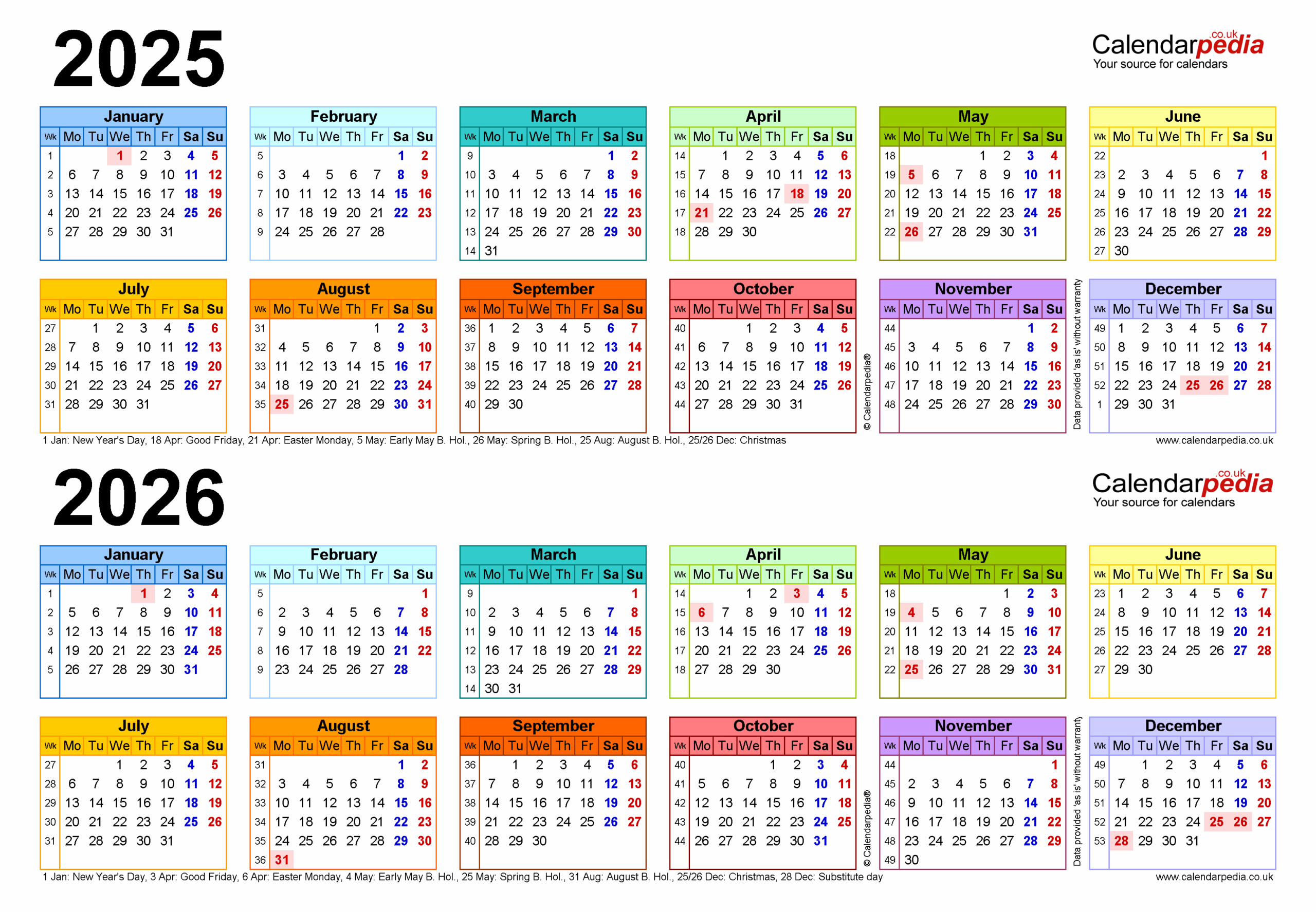 May Calendar 2026 Word