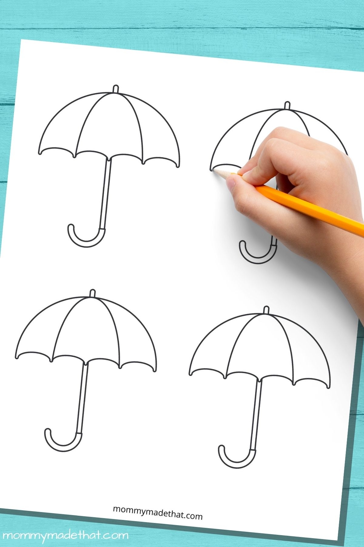 Umbrella Template Free Printable